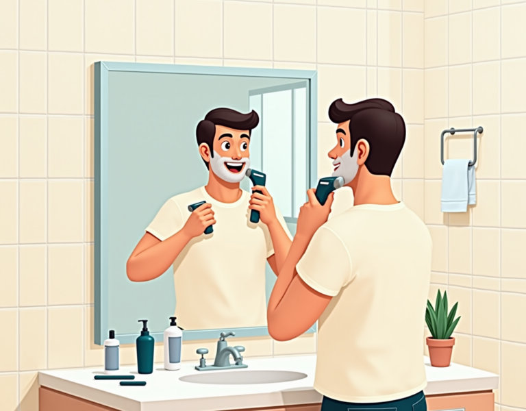 전기면도기 사용 팁으로 피부도 건강하고 멋진 얼굴도 완성