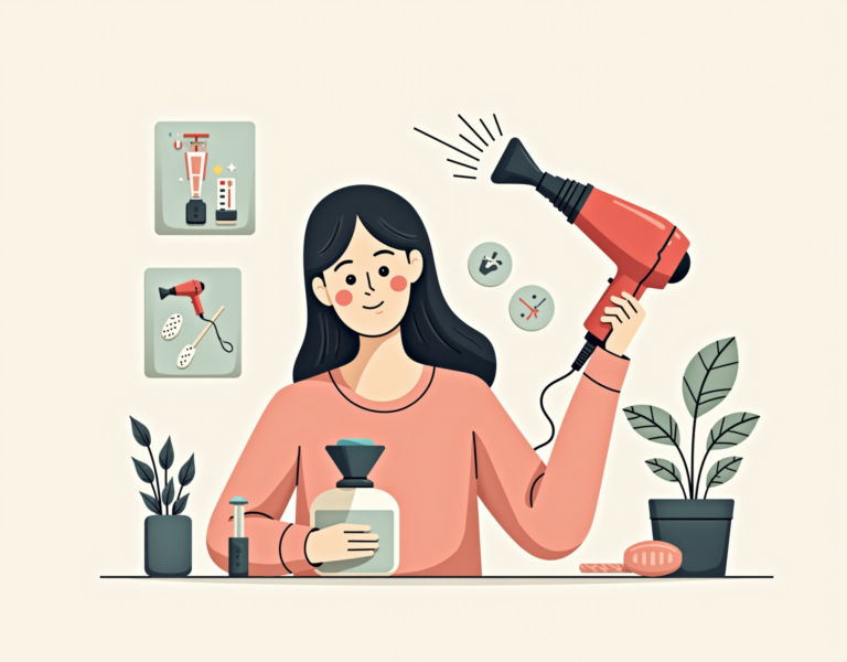 헤어드라이어 오래 쓰고 싶다면? 필터 관리와 과열 주의해요!