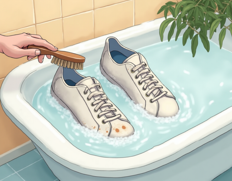 뽀송뽀송 하얗게! 운동화 세탁 꿀팁