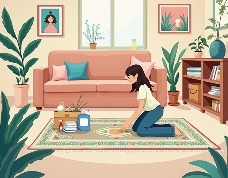 깨끗한 카페트 비결 공개! 집에서 할 수 있는 세탁 꿀팁