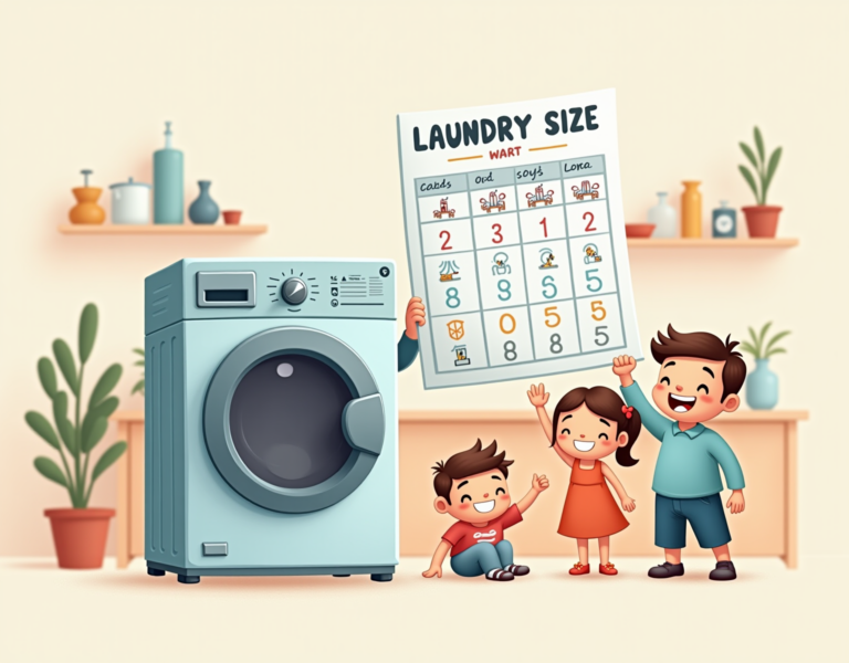 통돌이세탁기 사이즈 고민이신가요? 가족 구성원 수 고려해 주세요