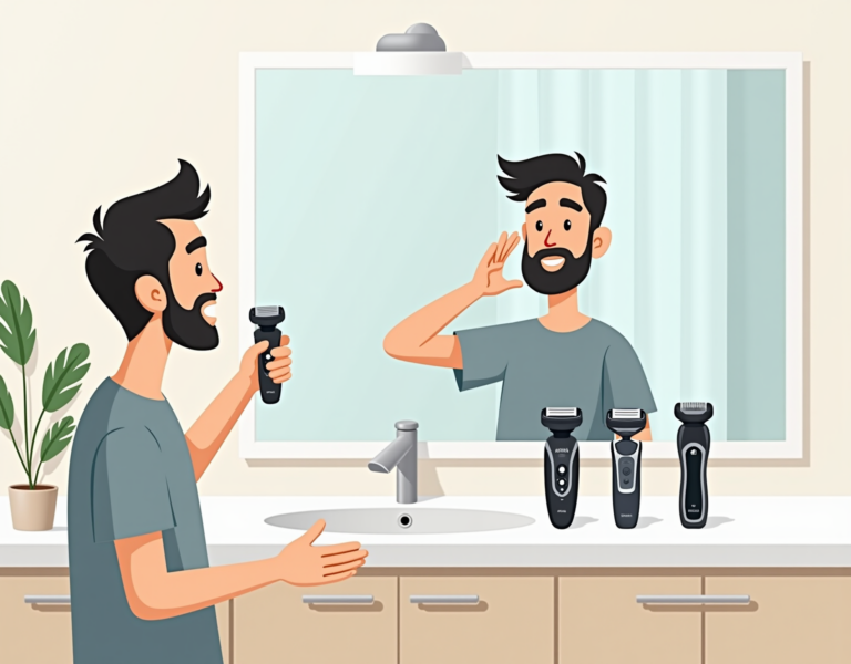 브라운 전기면도기로 남자의 품격을 높이세요 💈