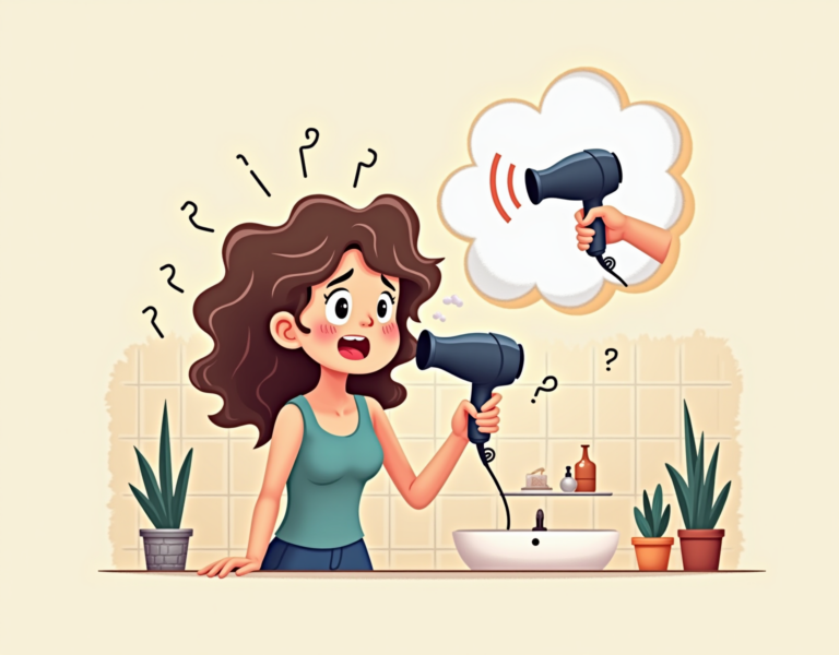 헤어 드라이어로 고생하셨죠? 소음 잡는 꿀팁 공개!