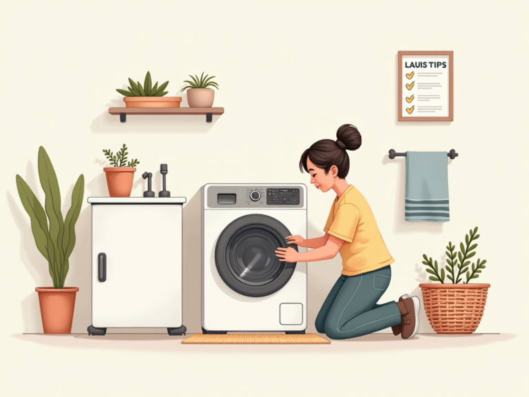 세탁기 진동·소음 고민 끝! 수평맞추기 한번에 OK