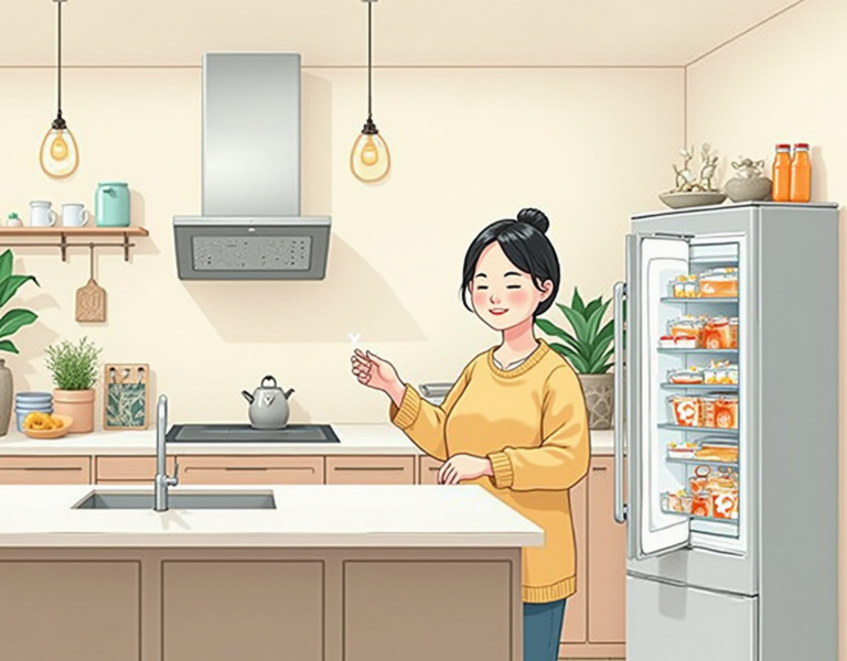 실속 만점 뚜껑형 김치냉장고, 공간과 에너지 절약의 꿀팁