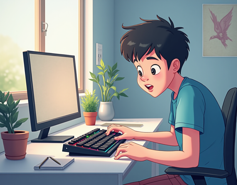 게이밍과 타이핑에 최적화된 기계식 키보드는? 🔑