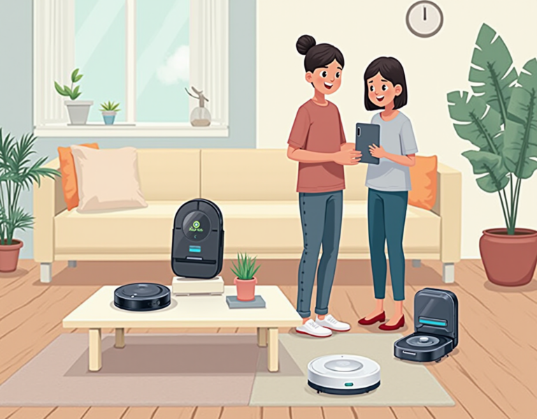 로봇청소기로 편리한 일상, 쾌적한 공간 만들기
