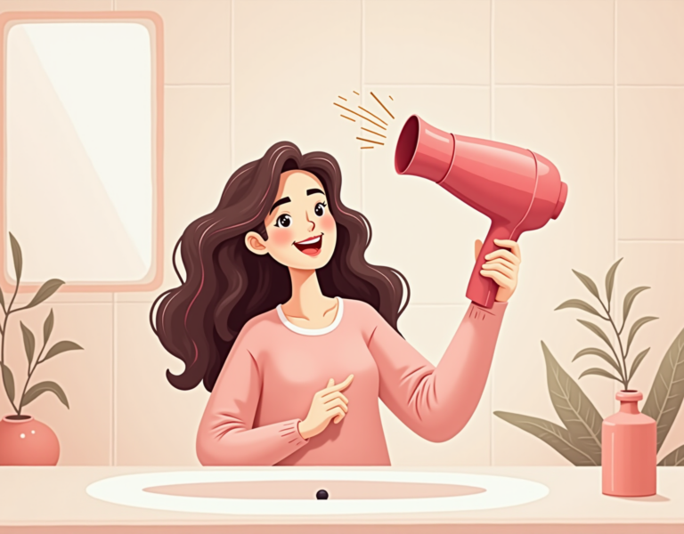 헤어드라이어로 아름다운 머릿결 완성하는 꿀팁 대공개!