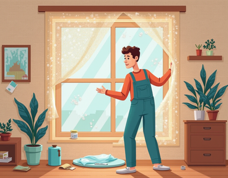 겨울철 따뜻한 실내, 단열 뽁뽁이 한 번 붙여볼까요?