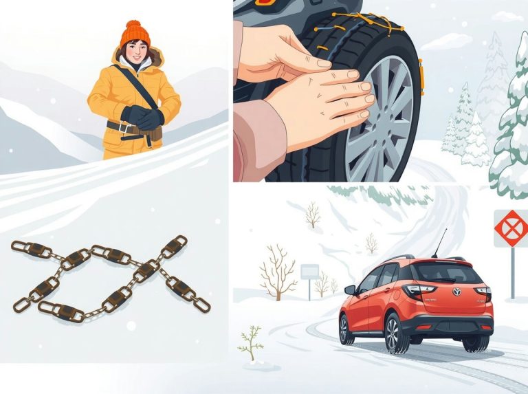겨울 운전 안전, 스노우체인 케이블타이의 한계를 아세요