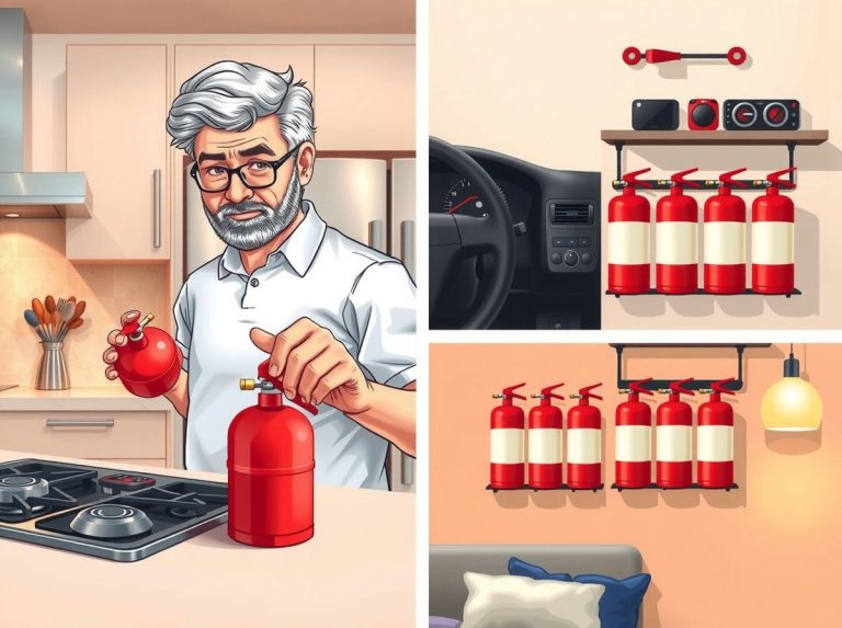 가정과 자동차, 공간별 투척용소화기 배치 전략