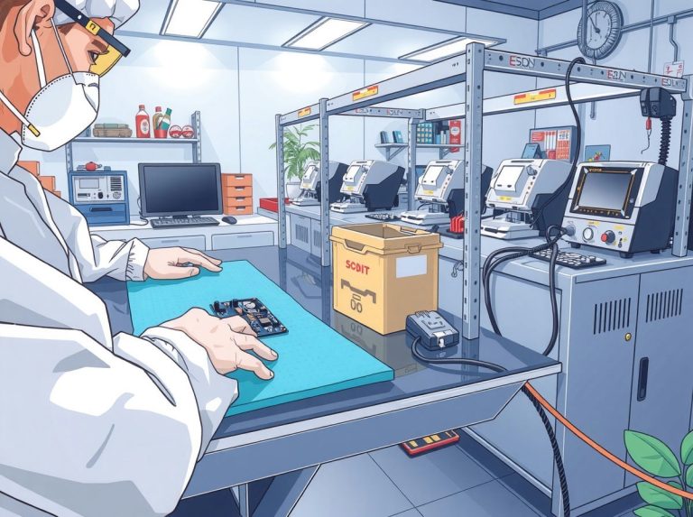 정전기방지 매트 규격 선택과 예산 관리 전략