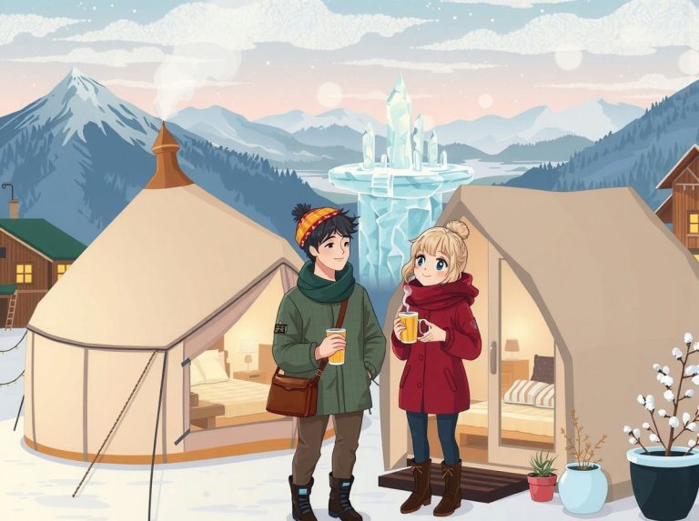 알프스마을 위치와 교통: 대전에서 40분이면 도착하는 겨울 글램핑 명소