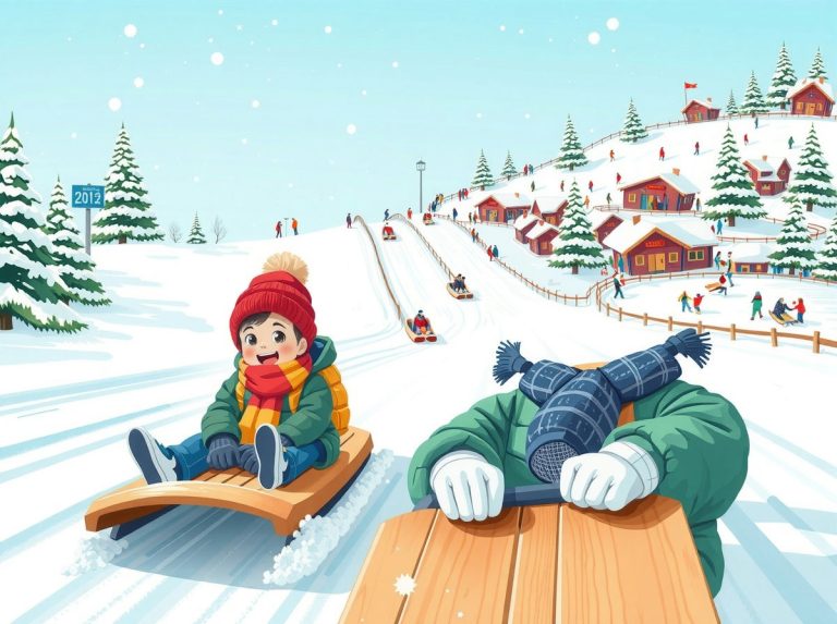 눈썰매장 안전 수칙과 당일 즐기는 팁